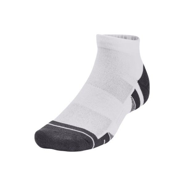 Vilasco Performance Tech 3-Pack Low Cut Socks – White & Jet Grey - Image 2