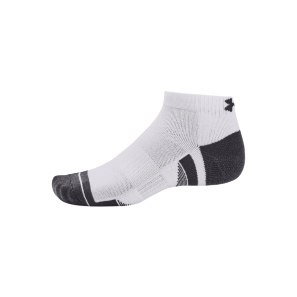 Vilasco Performance Tech 3-Pack Low Cut Socks – White & Jet Grey - Image 3