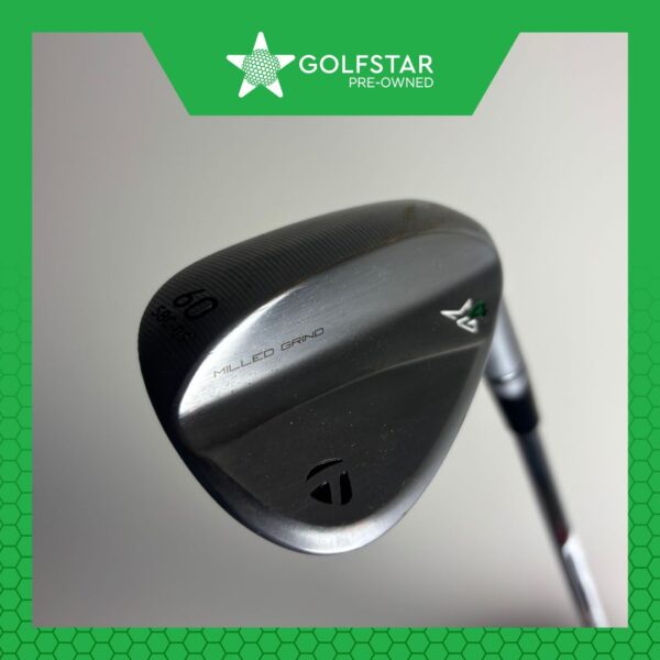 Vilasco Milled Grind 4 60°/09 SB Wedge – Dynamic Gold Tour Issue, Lamkin Crossline Grip