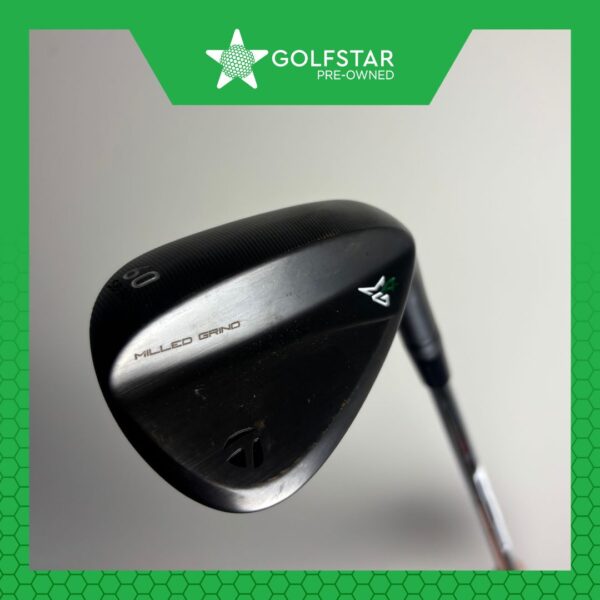 Vilasco Milled Grind 4 Black 60°/10 SB Wedge – Dynamic Gold Tour Issue, Lamkin Crossline Grip